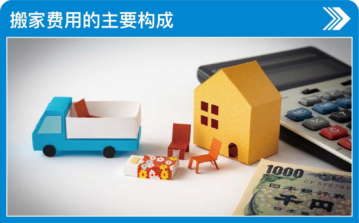 搬家费用的主要构成