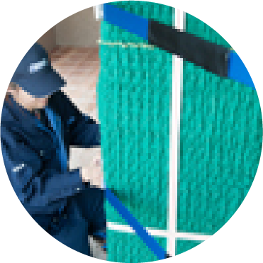 用专用绑带紧固行李